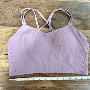 lululemon athletica Pink Sports Bra